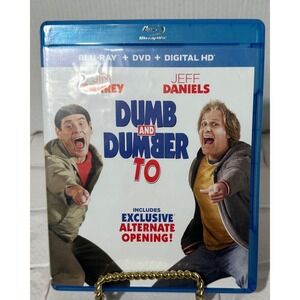 Dumb and Dumber To Blu-ray DVD Combo Jim Carrey Jeff Daniels Comedy Movie 2014